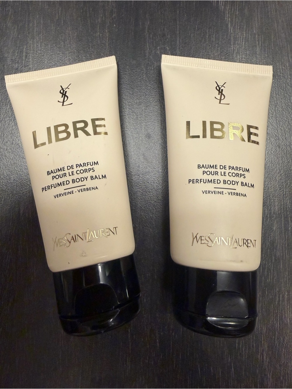 Yves Saint Laurent LIBRE Perfumed Body Balm in Cream and Black